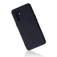 Newface Oppo Reno 6 Kılıf Nano içi Kadife Silikon - Lacivert