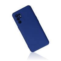 Newface Oppo Reno 6 Kılıf Nano içi Kadife Silikon - Mavi