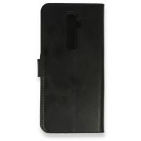 Newface Oppo Reno 2Z Kılıf Trend S Plus Kapaklı Kılıf - Siyah