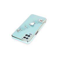 Newface Oppo A54 4G Kılıf Esila Silikon - Su Yeşili