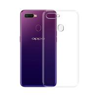 Newface Oppo A12 Kılıf Lüx Şeffaf Silikon - Şeffaf