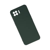 Newface Oppo A73 Kılıf Nano içi Kadife Silikon - Koyu Yeşil