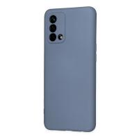 Newface Oppo A74 4G Kılıf Nano içi Kadife Silikon - Gri