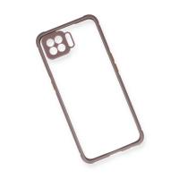 Newface Oppo A73 Kılıf Miami Şeffaf Silikon - Açık Mor