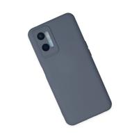 Newface Oppo A96 Kılıf Nano içi Kadife Silikon - Gri