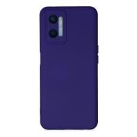 Newface Oppo A96 Kılıf Nano içi Kadife Silikon - Mor