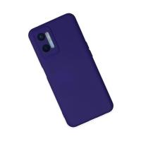 Newface Oppo A96 Kılıf Nano içi Kadife Silikon - Mor