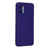 Newface Oppo A96 Kılıf Nano içi Kadife Silikon - Mor
