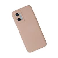 Newface Oppo A96 Kılıf Nano içi Kadife Silikon - Pudra