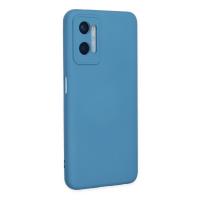 Newface Oppo A96 Kılıf Nano içi Kadife Silikon - Mavi