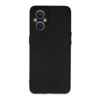 Newface Oppo Reno 7 Lite Kılıf First Silikon - Siyah