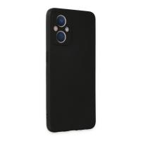 Newface Oppo Reno 7 Lite Kılıf First Silikon - Siyah