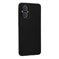 Newface Oppo Reno 7 Lite Kılıf Lansman Glass Kapak - Siyah