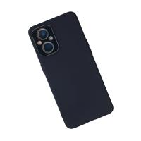 Newface Oppo Reno 7 Lite Kılıf Lansman Glass Kapak - Lacivert