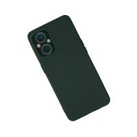 Newface Oppo Reno 7 Lite Kılıf Lansman Glass Kapak - Koyu Yeşil