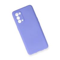 Newface Oppo Reno 5 Pro Kılıf First Silikon - Lila