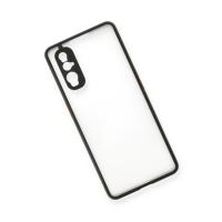 Newface Oppo Find X2 Kılıf Montreal Silikon Kapak - Siyah