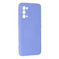 Newface Oppo Reno 5 Kılıf Nano içi Kadife Silikon - Lila