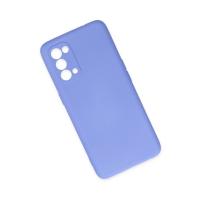 Newface Oppo Reno 5 Kılıf Nano içi Kadife Silikon - Lila