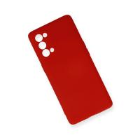 Newface Oppo Reno 5 Pro Kılıf Nano içi Kadife Silikon - Kırmızı