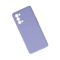 Newface Oppo Reno 5 Pro Kılıf Nano içi Kadife Silikon - Lila