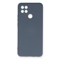 Newface Oppo A15 Kılıf Nano içi Kadife Silikon - Gri