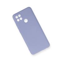 Newface Oppo A15 Kılıf Nano içi Kadife Silikon - Lila