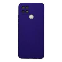 Newface Oppo A15 Kılıf Nano içi Kadife Silikon - Mor