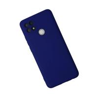 Newface Oppo A15 Kılıf Nano içi Kadife Silikon - Lacivert