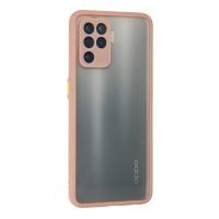 Newface Oppo Reno 5 Lite Kılıf Montreal Silikon Kapak - Pembe