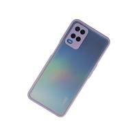 Newface Oppo A54 4G Kılıf Montreal Silikon Kapak - Mor