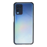 Newface Oppo A54 4G Kılıf Miami Şeffaf Silikon - Lacivert