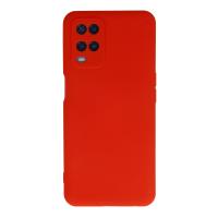 Newface Oppo A54 4G Kılıf Nano içi Kadife Silikon - Kırmızı