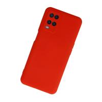 Newface Oppo A54 4G Kılıf Nano içi Kadife Silikon - Kırmızı