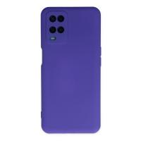 Newface Oppo A54 4G Kılıf Nano içi Kadife Silikon - Mor