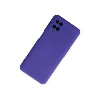 Newface Oppo A54 4G Kılıf Nano içi Kadife Silikon - Mor