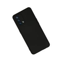 Newface Oppo A74 4G Kılıf Nano içi Kadife Silikon - Siyah