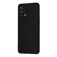 Newface Oppo A74 4G Kılıf Nano içi Kadife Silikon - Siyah