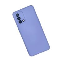 Newface Oppo A74 4G Kılıf Nano içi Kadife Silikon - Lila
