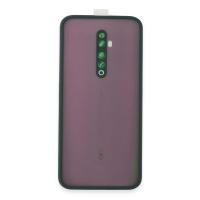 Newface Oppo Reno 2Z Kılıf Montreal Silikon Kapak - Yeşil