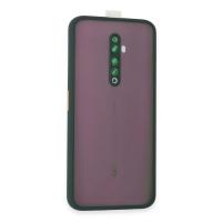 Newface Oppo Reno 2Z Kılıf Montreal Silikon Kapak - Yeşil