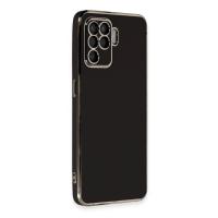 Newface Oppo Reno 5 Lite Kılıf Volet Silikon - Siyah