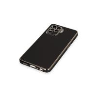 Newface Oppo Reno 5 Lite Kılıf Volet Silikon - Siyah