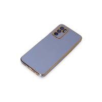 Newface Oppo A16 Kılıf Volet Silikon - Mavi