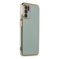 Newface Oppo A16 Kılıf Volet Silikon - Açık Yeşil