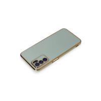 Newface Oppo A16 Kılıf Volet Silikon - Açık Yeşil