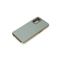 Newface Oppo A16 Kılıf Volet Silikon - Açık Yeşil