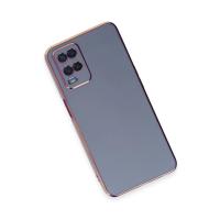 Newface Oppo A54 4G Kılıf Volet Silikon - Mavi