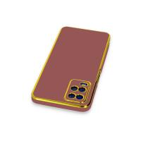 Newface Oppo A54 4G Kılıf Volet Silikon - Kırmızı