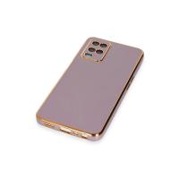 Newface Oppo A54 4G Kılıf Volet Silikon - Mor